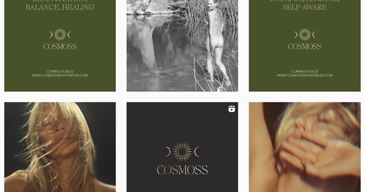 Kate Moss launches beauty and wellness brand Cosmoss | Marketing Kate Moss launches beauty and wellness brand Cosmoss | Marketing