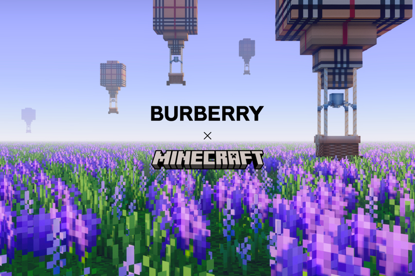 Burberry Minecraft 游戏正式启动全新合作项目 作品 Campaign 中国 Burberry Minecraft 游戏正式启动全新合作项目 作品 Campaign 中国