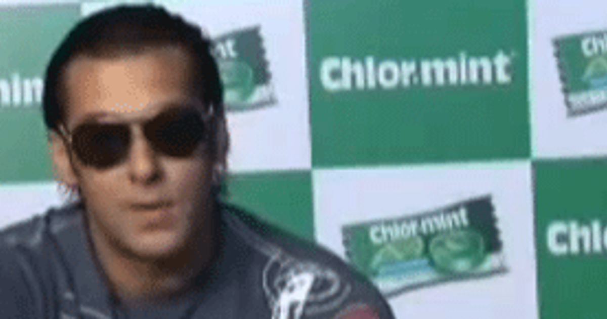Chlormint Brings In Salman Khan As Endorser Advertising Campaign India
