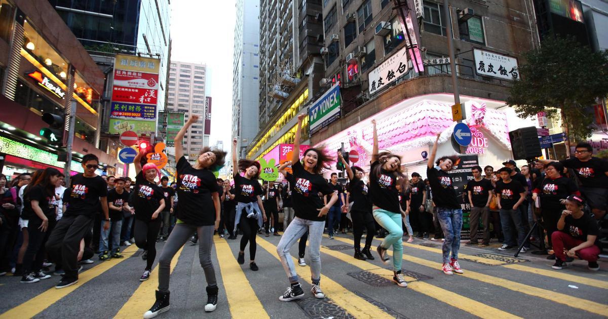 友邦保险K-POP快闪族活动引关注 | 公关 | Campaign 中国