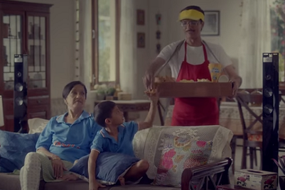 Dolby continues with mockumentary format; creates stadium-like atmosphere at home