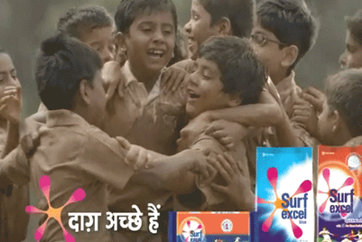 Surf Excel says dirt is good, righteously