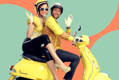 Vespa premieres first ad on TV