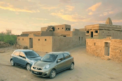 Nissan Micra tags people to ‘Come out and play’