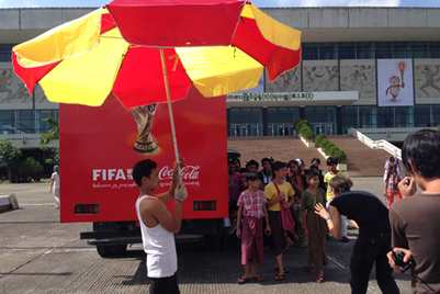 Emotional Coca-Cola ad parallels Myanmar's return to global stage