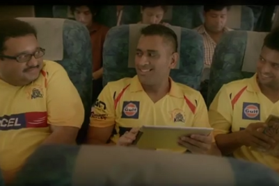 IPL action begins: Aircel invites fans to fly with the Super Kings