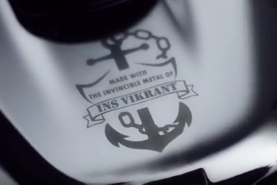 Happy Republic Day: Bajaj keeps INS Vikrant alive, embeds metal from warship into upcoming 'V'
