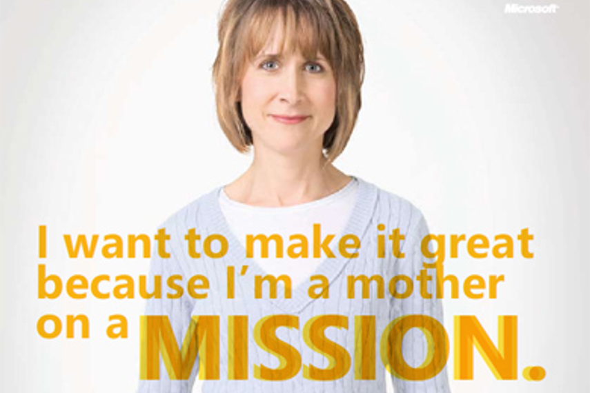 Microsoft Make it great campaign