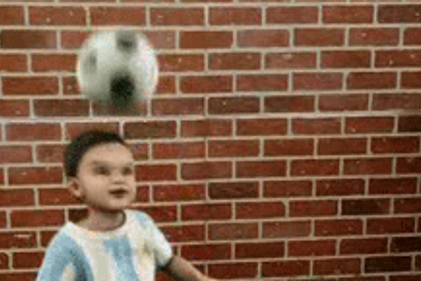 Aegon Religare makes a footballer out of a baby