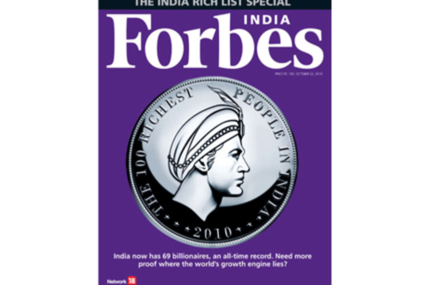 Five media barons in 2010 Forbes India Rich List
