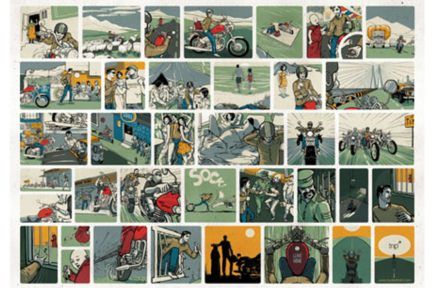 Royal Enfield urges young Indian men to “Leave Home”