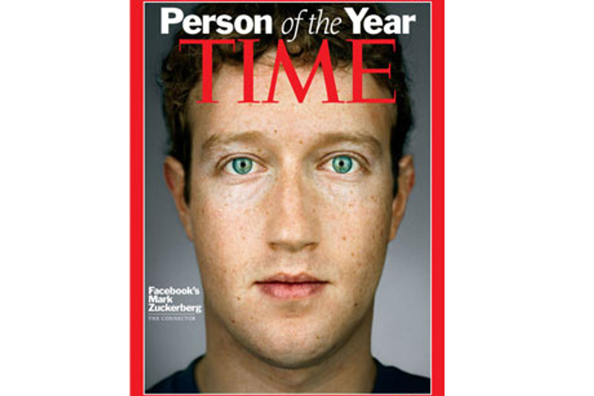 Zuckerberg named Time's Person of 2010