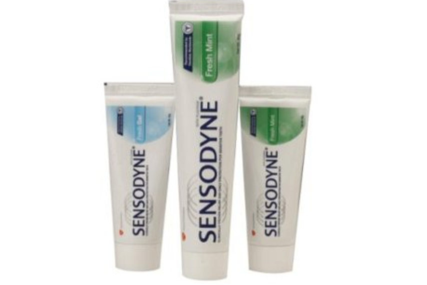 Grey bags GSK's oral care brand Sensodyne