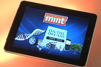 Mint tests tablet market with iPad app