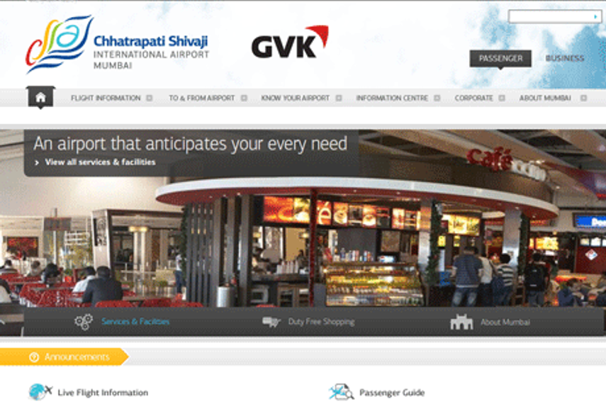 Chhatrapati Shivaji International Airport partners with Digital Law & Kenneth to revamp website