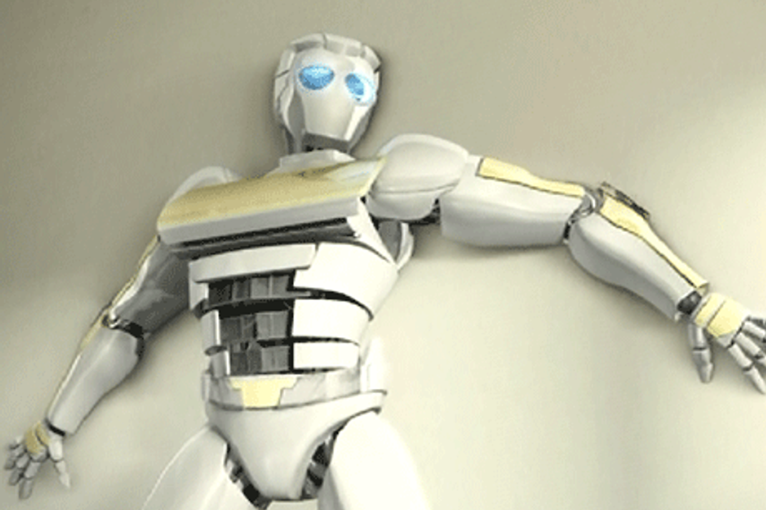 Hitachi uses a dancing robot to demonstrate its new iClean range