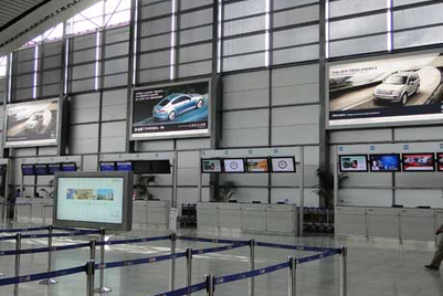 Hyderabad airport a favored advertising destination for premium brands