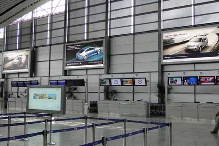 Hyderabad airport a favored advertising destination for premium brands