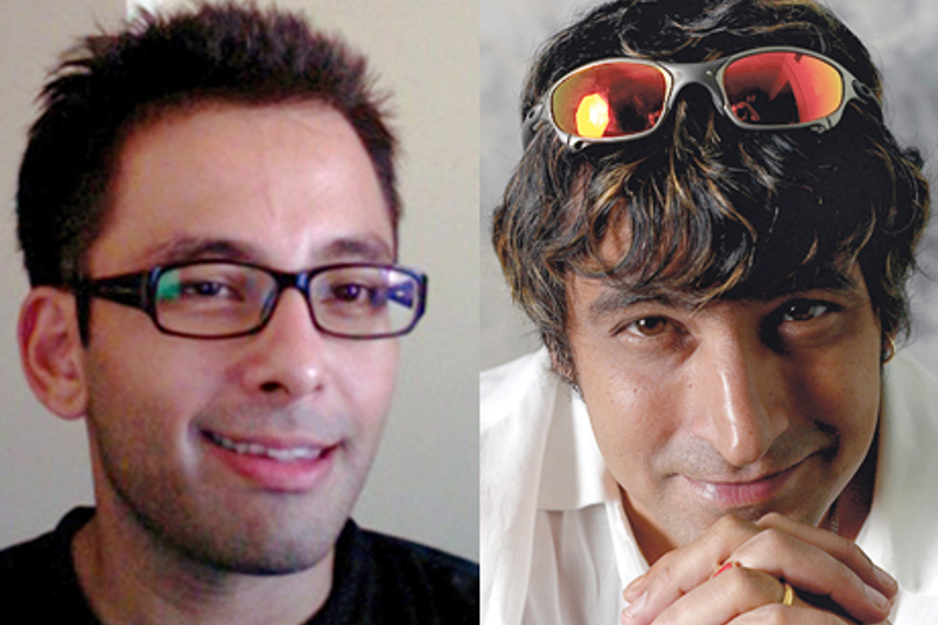 Roopak Saluja (L) and Sonal Dabral (R)