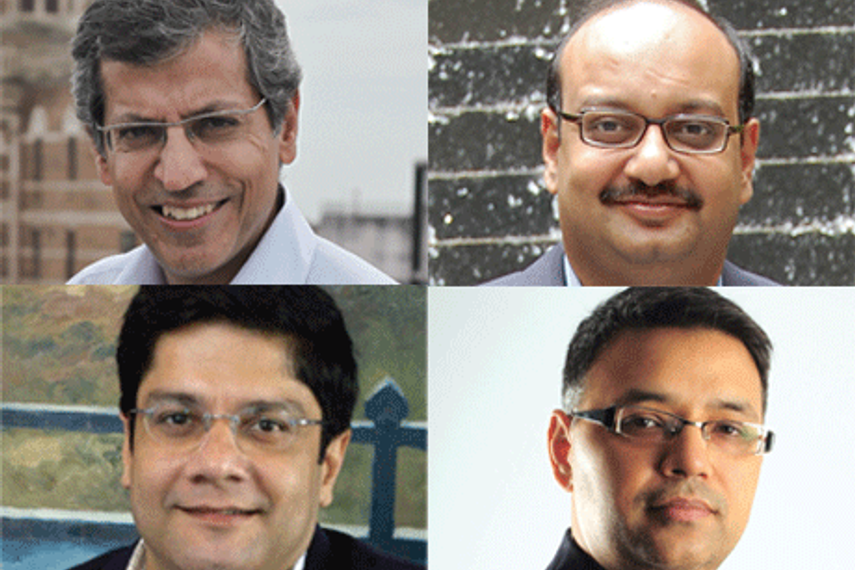 (L-R, Top) Tarun Rai, Indrajit Gupta; (L-R, Bottom) Ashish Bagga, Rajnish Rawat