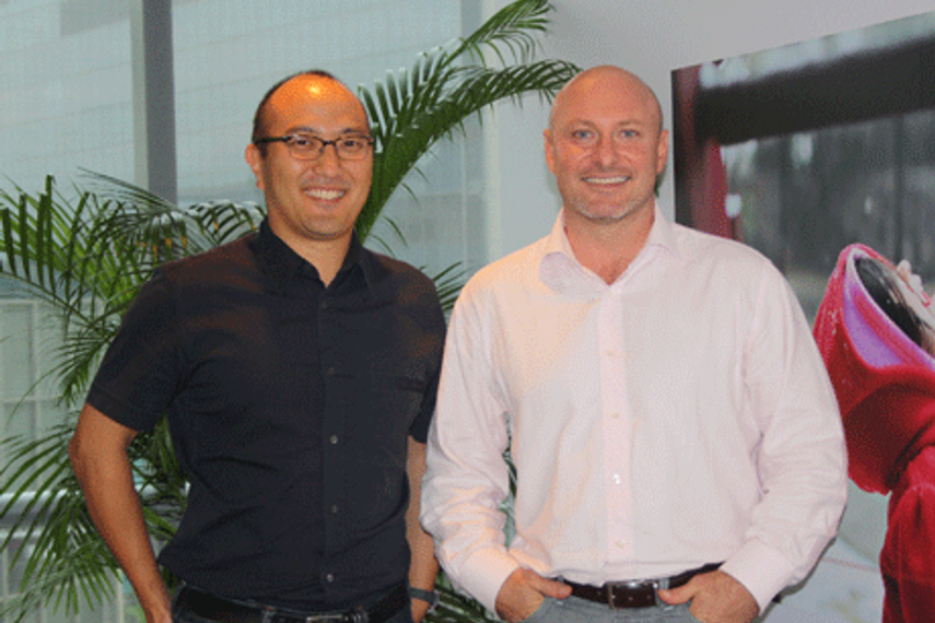 Stephen Kim (L) and Jason Scott (R)