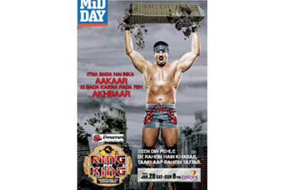Mid Day turns into a broadsheet to accommodate 'Ring Ka King'