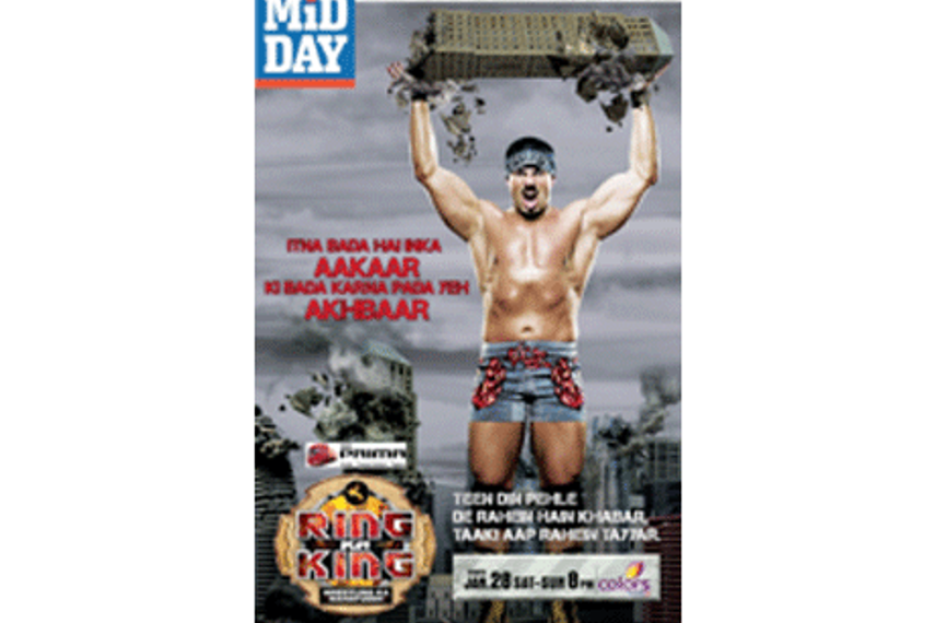 Mid Day turns into a broadsheet to accommodate 'Ring Ka King'