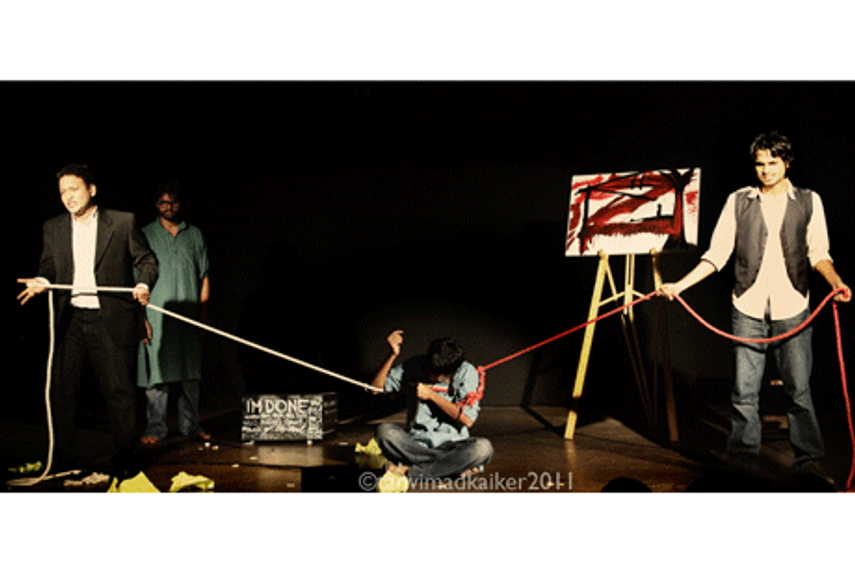 An image from the performance of 'Scarborough Fair'