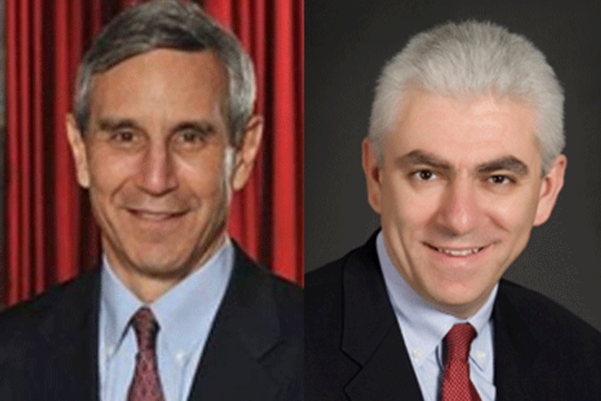 Richard Edelman (L), Robert Holdheim (R)