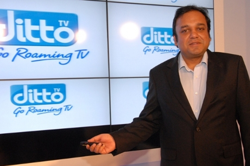 Zee's Punit Goenka at the launch of Ditto TV