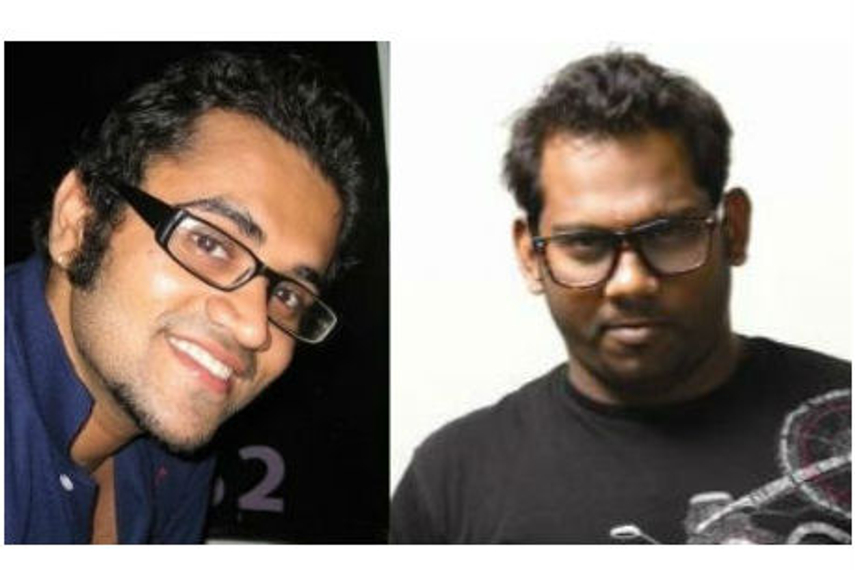 Harshvardhan Tanwar (L) and Vasanth Clement Ebenezer (R)