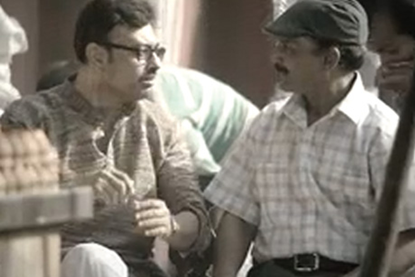 A still from the promo for ABP Ananda