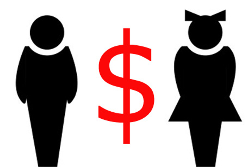 In several countries men out earn women by more than 50 per cent