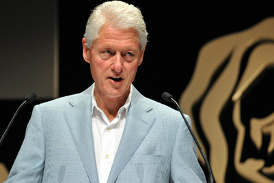 Cannes 2012: Why President Clinton thinks advertising can build a better world