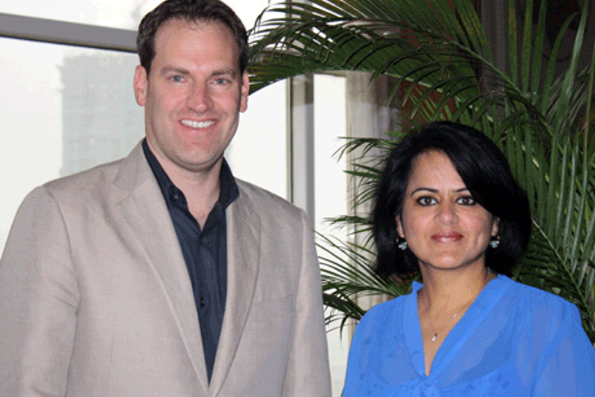 Jon Cook, CEO, VML and Tripti Lochan, CEO, VML Qais (Asia)