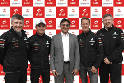 Airtel ties up with Mercedes AMG Petronas for Indian GP