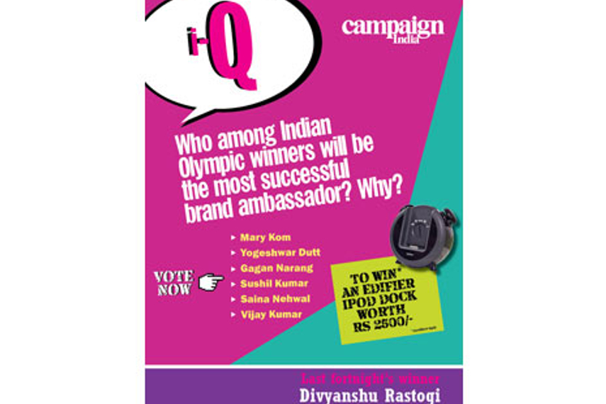 Who among Indian Olympic winners will be the most successful brand ambassador? Why?