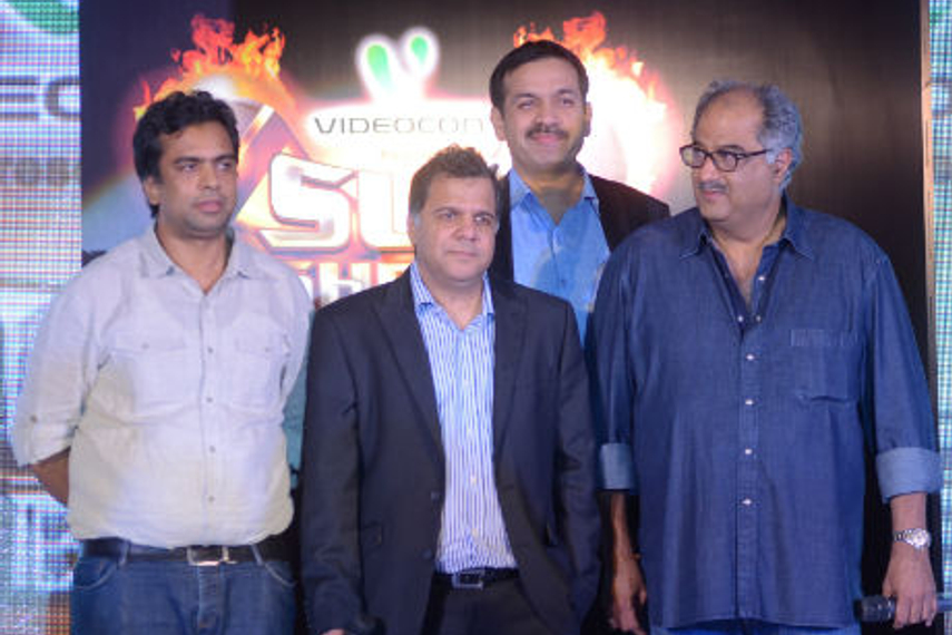 (L to R) Gajendra Singh , Raj Nayak, Suresh Mishra and  Boney Kapoor