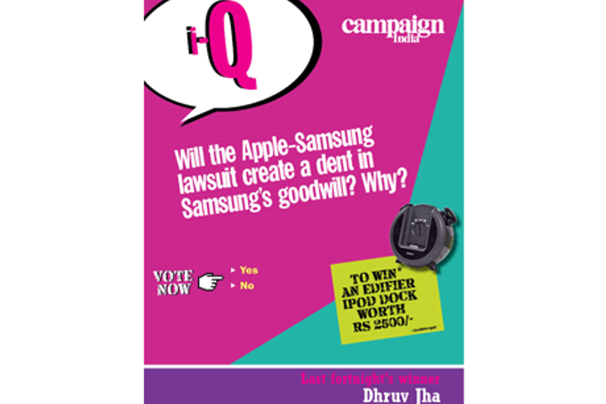Will the Apple-Samsung lawsuit create a dent in Samsung's goodwill? Why?