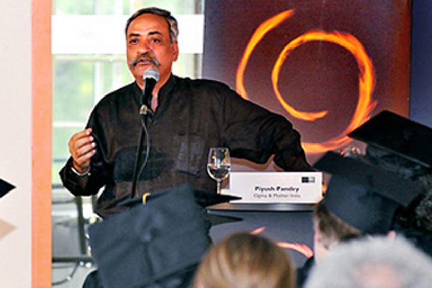 Piyush Pandey at Berlin School (Image courtesy: Berlin School)