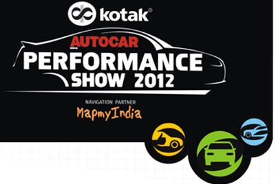 Autocar Performance Show to be held between 1 to 4 November