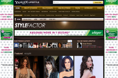Yahoo, Mediacom launch Style Factor for P&G
