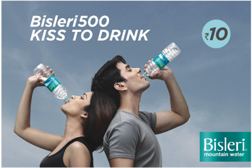‘Kiss to Drink’ is Bisleri's latest mantra
