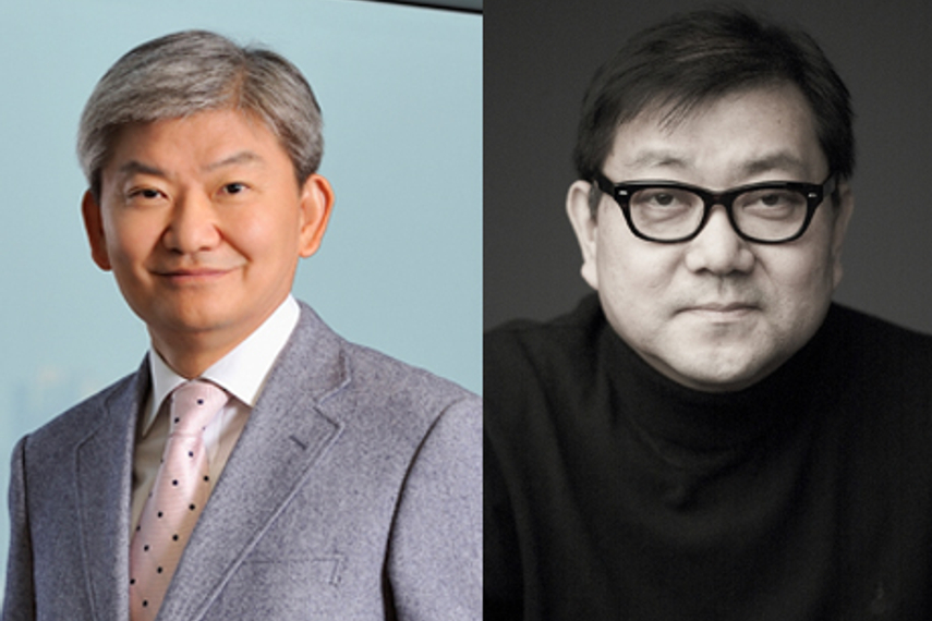 Daiki Lim (left) and Jeongkeun Yoo