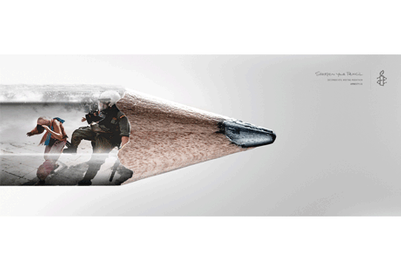 Ad pic of the week: Amnesty International Letter Writing Marathon