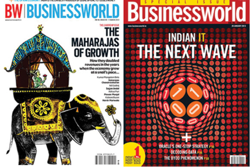 Businessworld, which underwent a revamp recently, as it moved from weekly to fortnightly