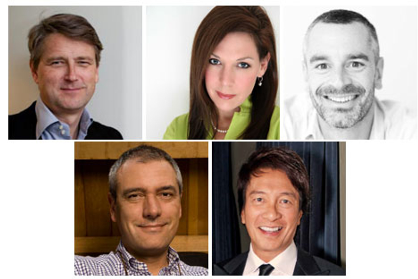 Clockwise from upper left: Cooper, Davis, Freedman, Sokoloff, Tham