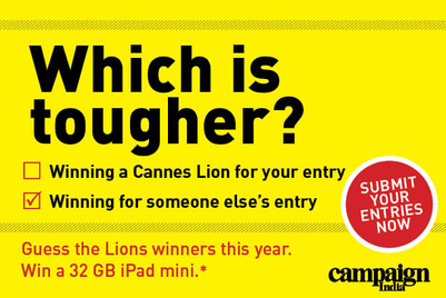 Cannes Lions 2013: Predict the winners and win a 32 GB iPad mini