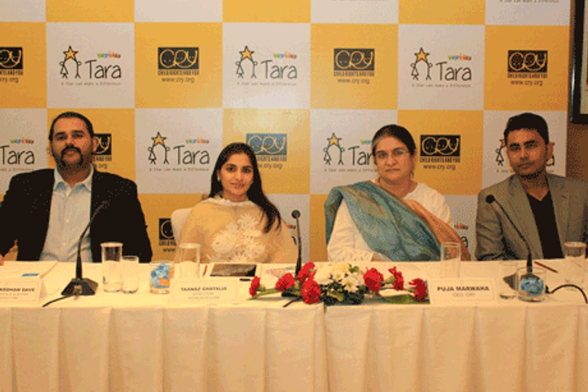 L to R Harsh wardhan Dave, Tanaaz Ghatalia, Puja Marwaha, Rahool Talukdar