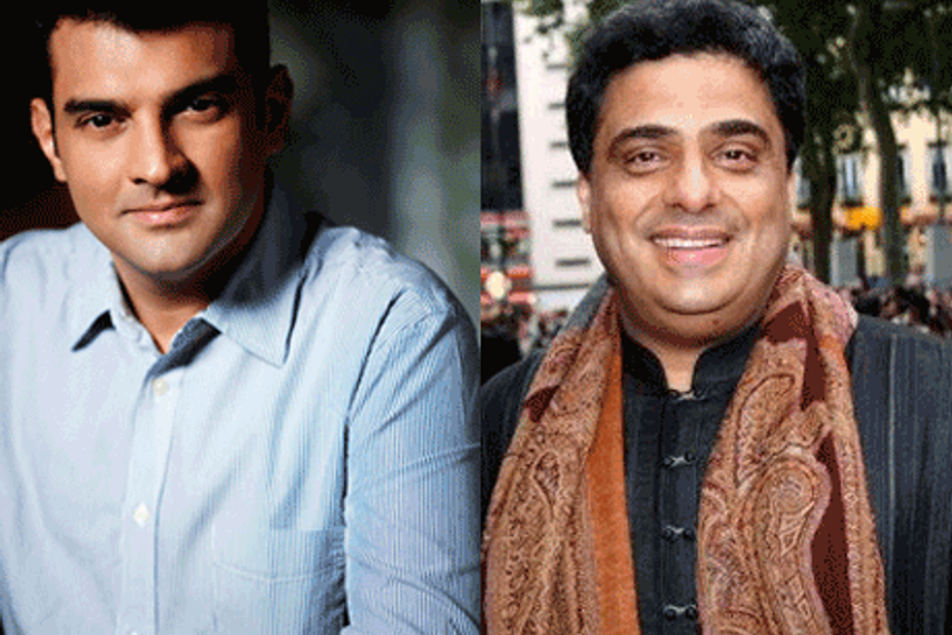 Kapur (L) takes over from Screwvala